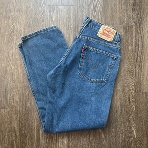 Vintage Levis 550 Y2K Men’s Jeans 29x30 Relaxed Fit Medium Wash Classic